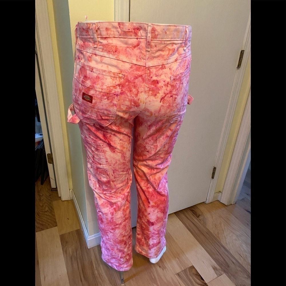 Dickies cotton carpenter funfetti dyed 36x32 pants